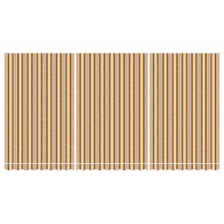 Tissu de remplacement pour auvent rayures multicolores 6x3 m 
