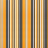 Tissu de remplacement pour auvent rayures multicolores 6x3 m 
