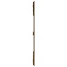 Tête de lit murale Marron miel 159,5x3x110cm Bois massif de pin 