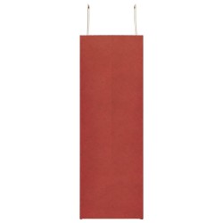Sacs en papier 250 pcs avec poignées rouge 45x17x48 cm 