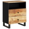 Table de chevet 50x33x62 cm Bois de manguier et d'ingénierie 