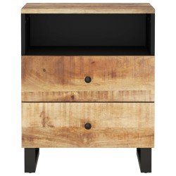 Table de chevet 50x33x62 cm Bois de manguier et d'ingénierie 