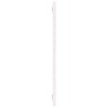 Tête de lit murale Blanc 206x3x91,5 cm Bois massif de pin 