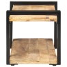 Meuble TV 90x40x40 cm Bois de manguier brut 