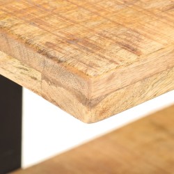 Meuble TV 90x40x40 cm Bois de manguier brut 