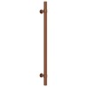 Poignées d'armoire 20 pcs bronze 224 mm acier inoxydable 