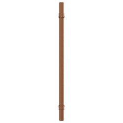 Poignées d'armoire 20 pcs bronze 224 mm acier inoxydable 