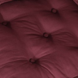 Pouf modulaire marron 70x70x36 tissu 