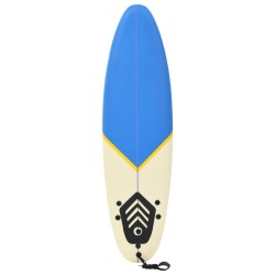 Planche de surf 170 cm Bleu et crème 