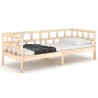 Lit de jour sans matelas bois de pin massif 80x200 cm 