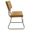 Banc 110 cm Marron Velours 