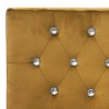 Banc 110 cm Marron Velours 