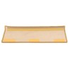 Tapis d'escalier auto-adhésifs 15 pcs Orange 65x21x4 cm 