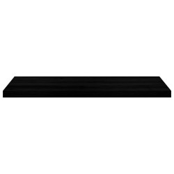 Appuis de fenêtre 2 pcs marron foncé bois de chêne massif 