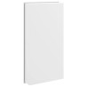 Niche de douche blanc mat 32x62x9 cm acier inoxydable 