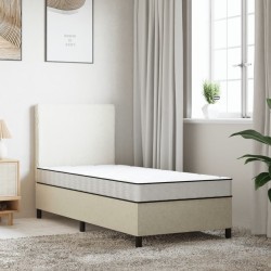 Matelas en mousse moyennement doux 80x200 cm 
