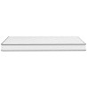 Matelas en mousse moyennement doux 80x200 cm 
