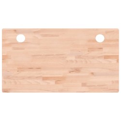 Dessus de bureau 110x60x4 cm bois massif de hêtre 