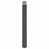 Pieds de table à manger en forme de A 2 pièces Anthracite 100 x (72-73) cm Acier 