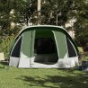 Tente de cabine familiale 6 personnes vert imperméable 