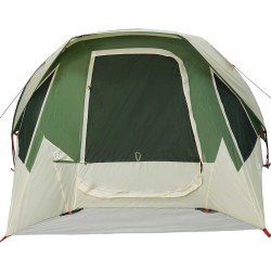 Tente de cabine familiale 6 personnes vert imperméable 