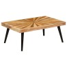 Table basse Bois de manguier massif 90x55x36 cm 