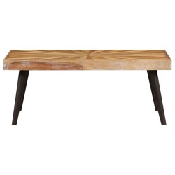 Table basse Bois de manguier massif 90x55x36 cm 