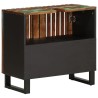 Armoire lavabo de salle de bain 62x34x58cm bois massif d'acacia 