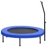 Trampoline de fitness avec poignée et coussin de sécurité 122cm 