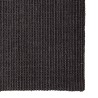 Tapis en sisal pour griffoir noir 80x300 cm 