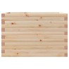 Jardinière 70x40x46 cm bois de pin massif 