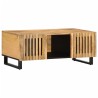 Table basse 100x55x40 cm bois de manguier massif brut 