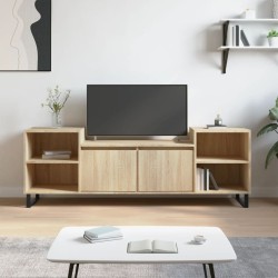 Meuble TV Chêne sonoma 160x35x55 cm Bois d'ingénierie 