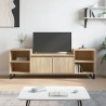 Meuble TV Chêne sonoma 160x35x55 cm Bois d'ingénierie 