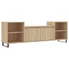 Meuble TV Chêne sonoma 160x35x55 cm Bois d'ingénierie 