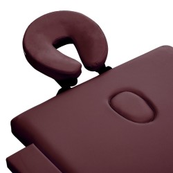 Table de massage pliable 2 zones Violet vin 