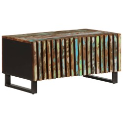 Table basse 80x51x40 cm bois massif d'acacia 
