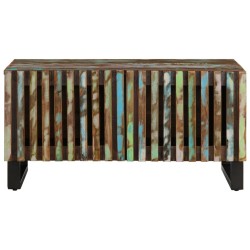 Table basse 80x51x40 cm bois massif d'acacia 