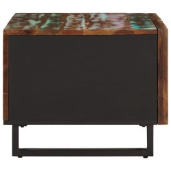 Table basse 80x51x40 cm bois massif d'acacia 