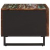 Table basse 80x51x40 cm bois massif d'acacia 