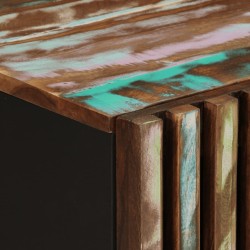 Table basse 80x51x40 cm bois massif d'acacia 