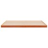Cadre de lit sans matelas cire marron 180x200cm bois pin massif 