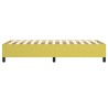 Cadre de lit sans matelas vert 90x190 cm tissu 