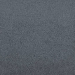 Banc Gris foncé 80x45x60 cm Velours 