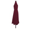 Parasol de jardinavec éclairage LED ø395x245 cm Rouge bordeaux 