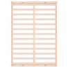 Cadre de lit sans matelas 120x190 cm Petit double Bois massif 