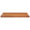 Dessus de table 100x80x2,5cm rectangulaire bois massif d'acacia 