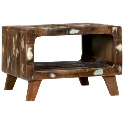 Table basse 50x50x35 cm en bois de récupération 