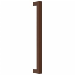 Poignées d'armoire 20 pcs bronze 224 mm acier inoxydable 