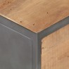 Table de chevet 40x30x51 cm Bois de récupération solide 